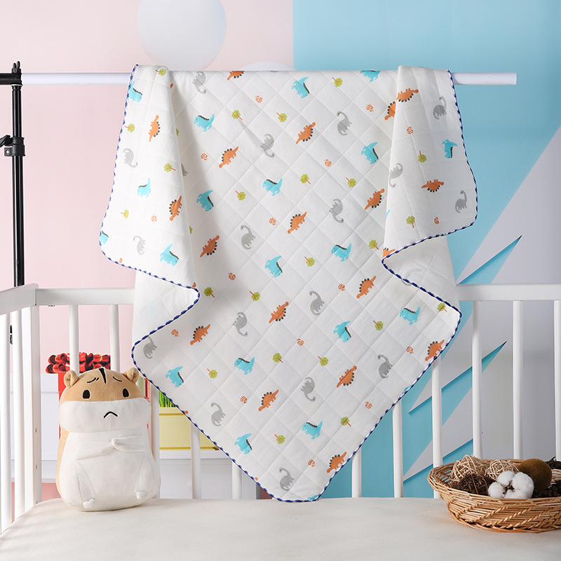 Νεογέννητο πετσέτα περιτύλιξης από 100% βαμβάκι με μοτίβα ζώων και καρτούν