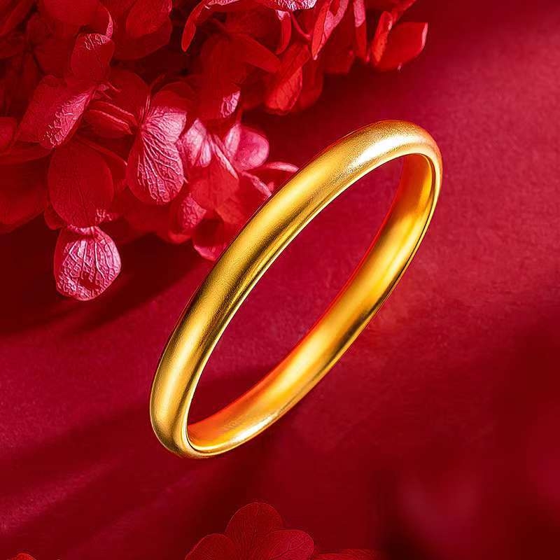 Homok arany karkötő, Red Double Jubilee márka (Seiko felületkezelés; retro stílus; súly 0.03)