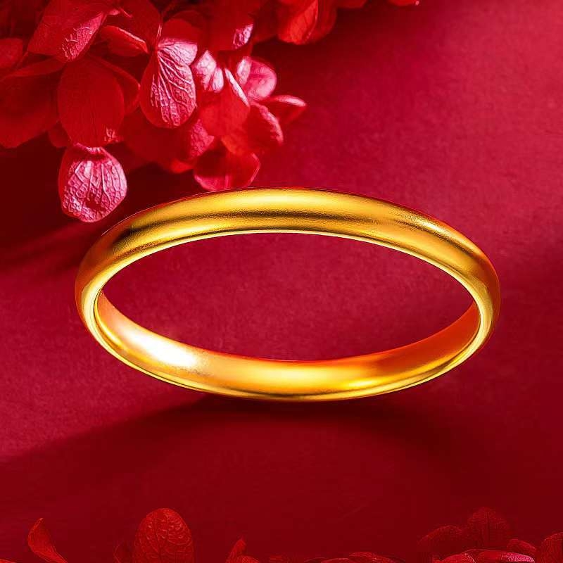 Homok arany karkötő, Red Double Jubilee márka (Seiko felületkezelés; retro stílus; súly 0.03)