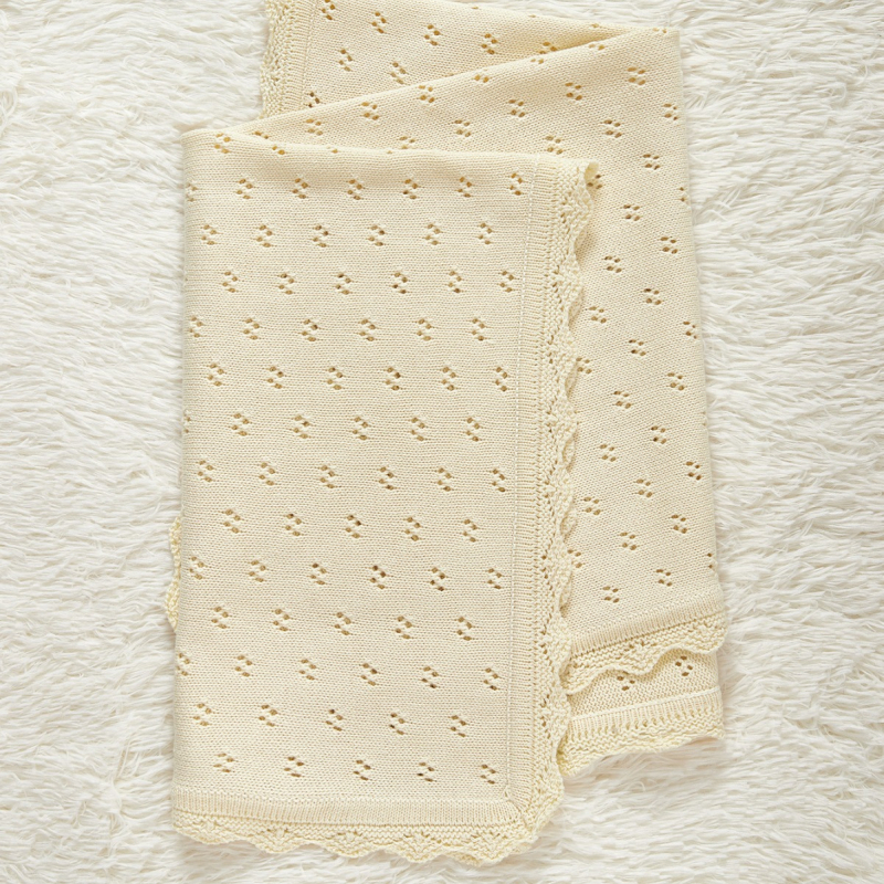 Csecsemő takaró, 100% pamut, 200–299 g, újszülött–3 év, négy évszakos, INS stílus