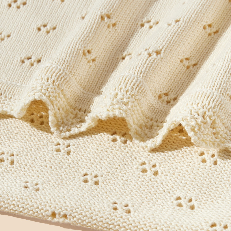 Csecsemő takaró, 100% pamut, 200–299 g, újszülött–3 év, négy évszakos, INS stílus