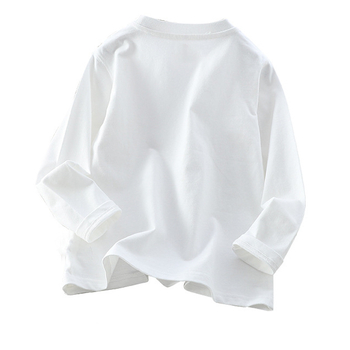 Dječji T-shirt 95% pamuk, okrugli vrat, jednobojna, meka tkanina, za djecu 3-8 i 8+ godina, pogodno za proljeće, ljeto i jesen