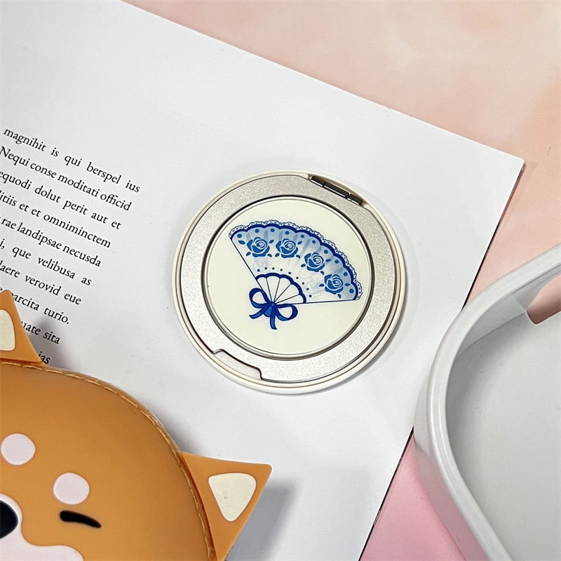 HFILL Szilikonból készült telefonos tartó, karikatúra stílus, Lazy Stand