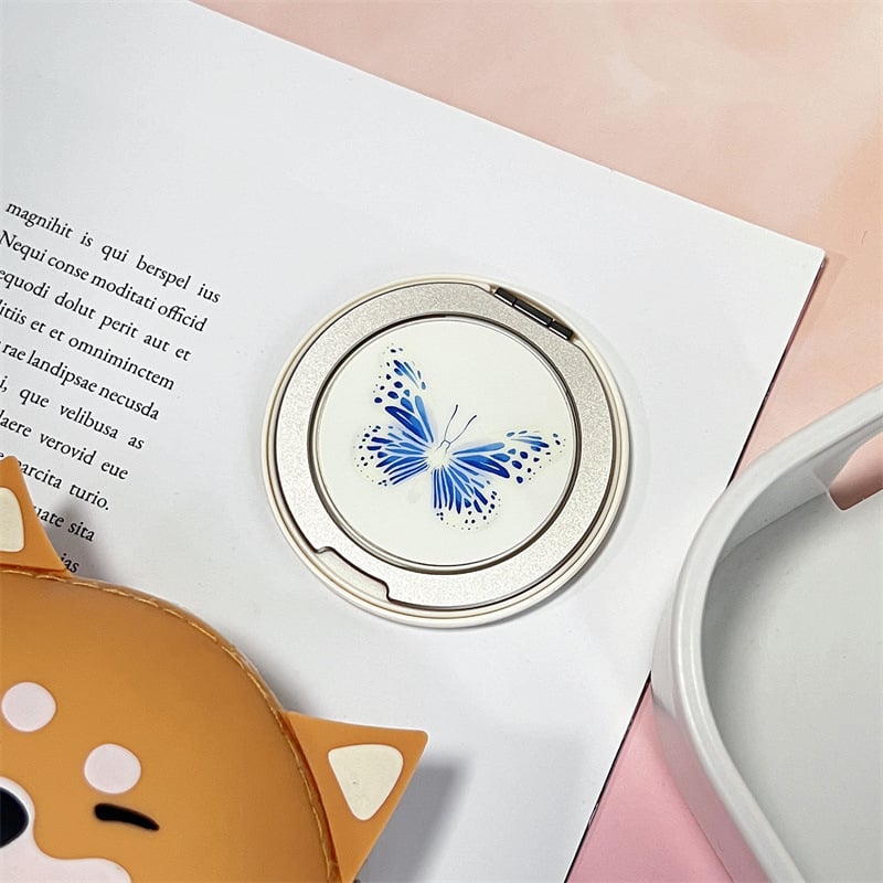 HFILL Szilikonból készült telefonos tartó, karikatúra stílus, Lazy Stand