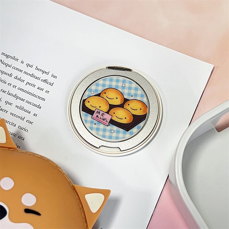 HFILL Szilikonból készült telefonos tartó, karikatúra stílus, Lazy Stand