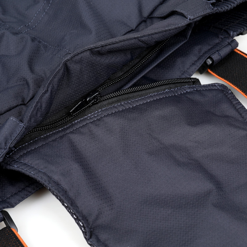 Férfi síoverál vállpántos - meleg, vízálló, szélálló, légáteresztő, kopásálló