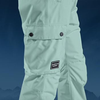 Sieviešu slēpošanas bikses – ūdensnecaurlaidīgas, pretvēja, siltas, elpojošas, 100% poliesteris