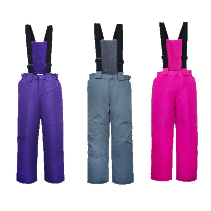 Gyerekeknek szóló sínadrág pántokkal — légáteresztő, kevert anyagú poliészter rostokból, PP gyapot töltéssel