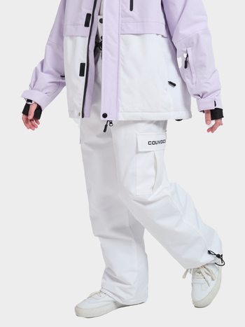 Dječje skijaške hlače Couvgicn/Kuangjian, vodootporne i tople, punilo od svile, podstava 300T pongee, stil 0308