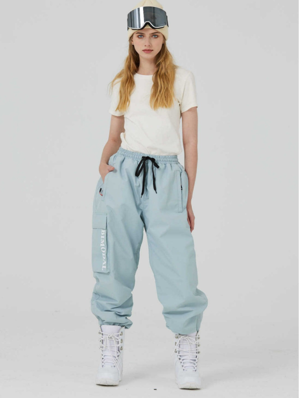 Pantalone za skejanje na snowboardu, široki kroj, otporne na vjetar, vodootporne, modne — Brend Bimodal, šifra proizvoda 1219, izdanje 2024