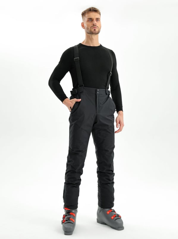 Férfi síruha, lélegző, vízálló, melegen tartó, kopásálló, bambuszrost anyagú