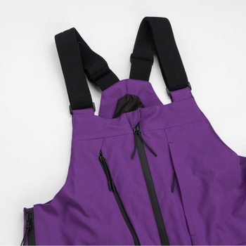 Unisex sí nadrág pántos, vízálló és kopásálló, bélelt, vastag három-in-one vízálló twill anyaggal, bélés 230T, modell MC-202304071, vízállóság 10000