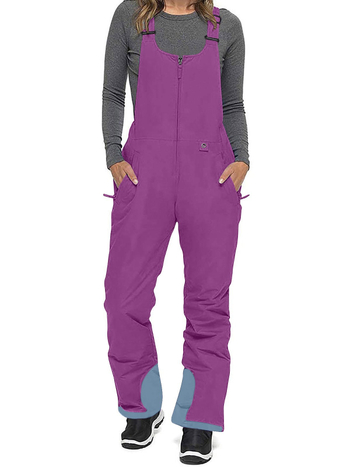 Uniszex sínadrág pántos – lélegző, vízálló külső, műbőr; poliészter szövet, töltet poliészter-pamut