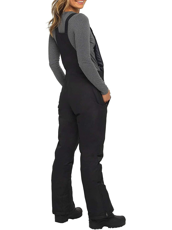 Uniszex sínadrág pántos – lélegző, vízálló külső, műbőr; poliészter szövet, töltet poliészter-pamut