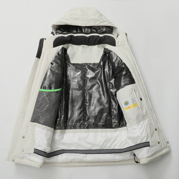 Uniszex síruha bibdzseki szett – vízálló 5000, poliészter szövet, poliészter bélés, stílus 7099+7097