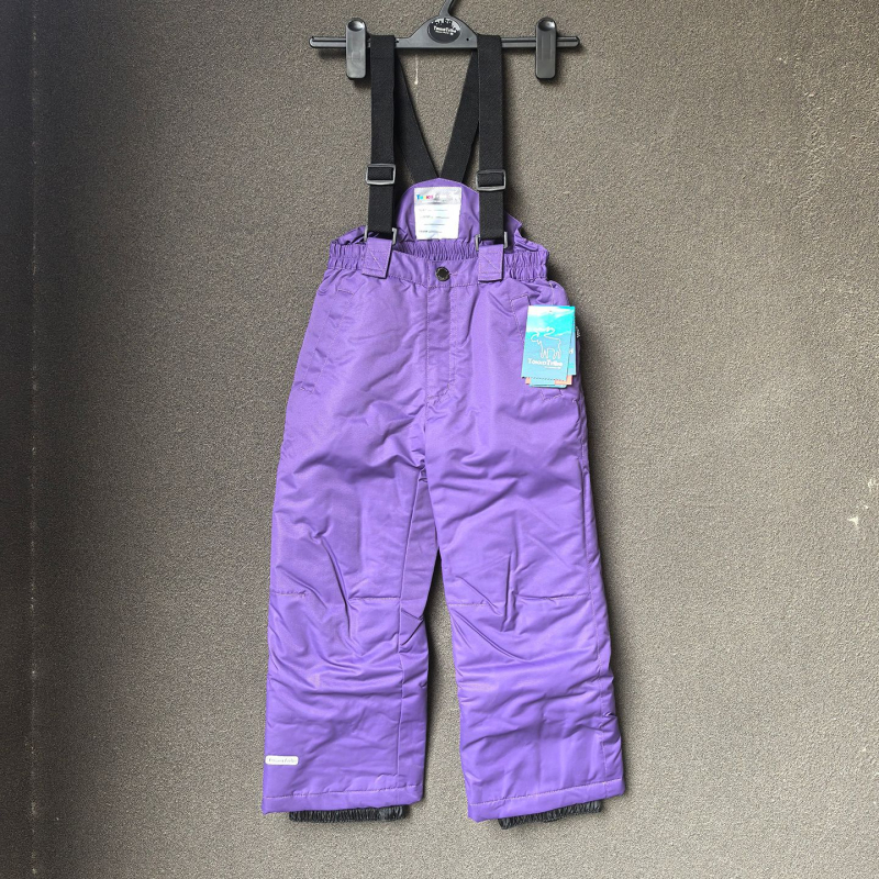 Kültéri gyerek sínadrágok - vízállóak, melegek, kopásállóak, pamut töltettel a téli időszakra