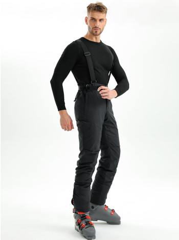 Férfi síruha — vízálló, légáteresztő, kopásálló, poliészter anyag