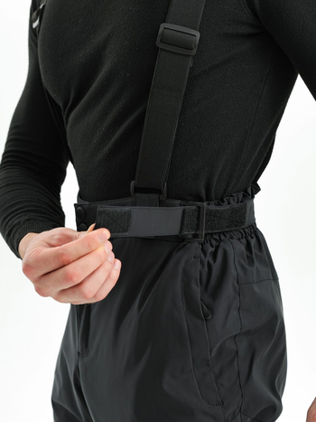 Férfi síruha — vízálló, légáteresztő, kopásálló, poliészter anyag