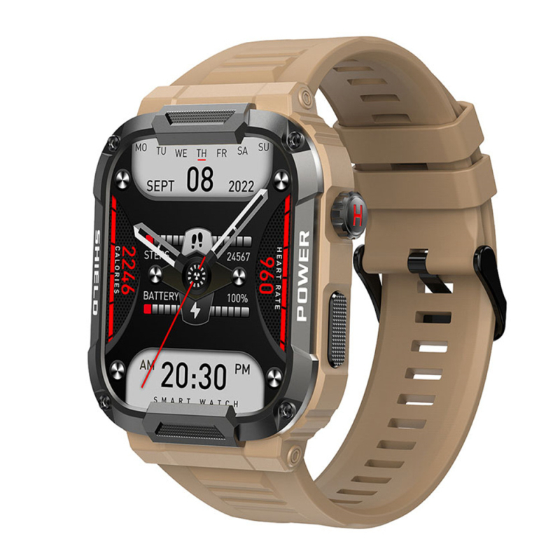 MK66 háromvédelmes kültéri okosóra: lépésszámlálás, pulzus, vérnyomás és testhőmérséklet monitorozás