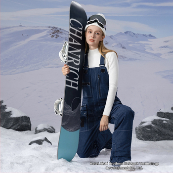 Sí nadrág pántos, vízálló és szélálló, melegen tartó szigetelés, poliészter szövet, nylon anyag, pamut töltés