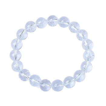 Κρυστάλλινο βραχιόλι με ελαστικό κορδόνι, χωρίς πλευρικούς λίθους, ατομικά συσκευασμένο, λανσάρισμα άνοιξη 2025.