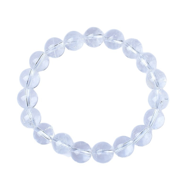 Κρυστάλλινο βραχιόλι με ελαστικό κορδόνι, χωρίς πλευρικούς λίθους, ατομικά συσκευασμένο, λανσάρισμα άνοιξη 2025.