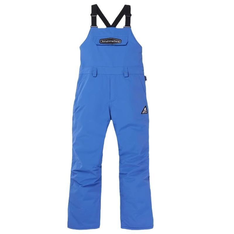 Gyerekeknek szóló sínadrág vállpánttal – vízálló, szélálló és meleg, pamut töltőanyag, Bounce rope márka, kód H005_