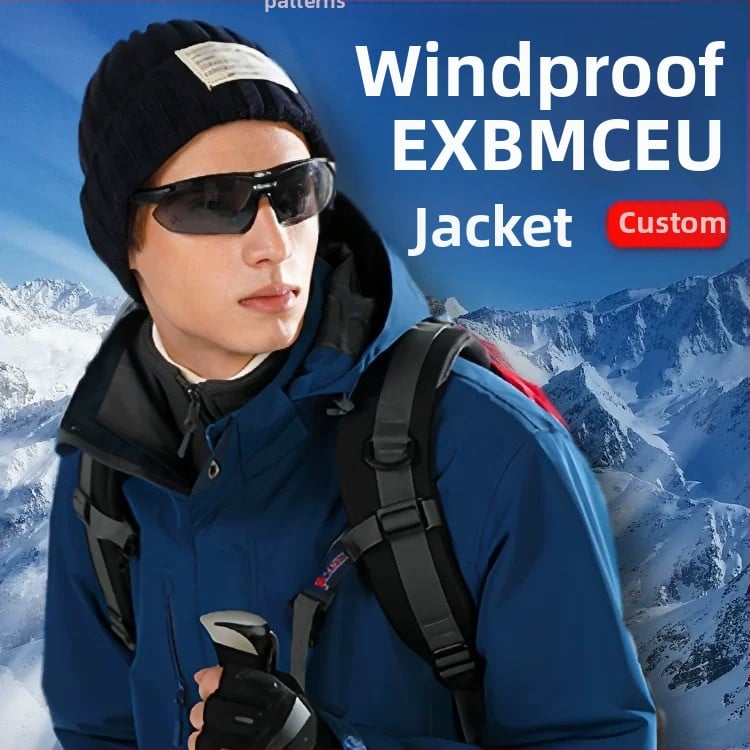 Uniszex három az egyben síkabát ősz–téli szezonra: vízálló 8000mm, szélálló, kopásálló, szennyeződés elleni bevonat, logó nyomtatás