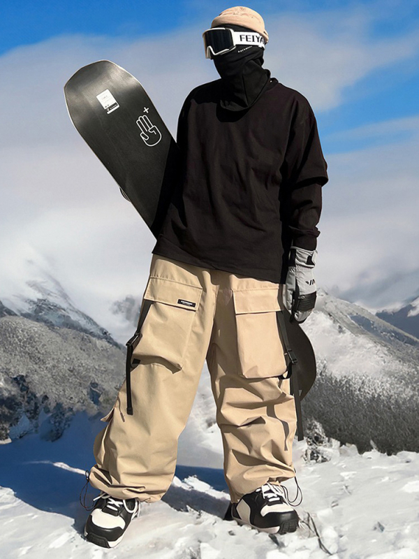 Sí nadrág kültéri – vízálló, szélálló és kopásálló, Oxford anyagú vízálló szövet, 100% poliészter