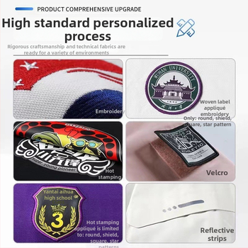 Uniszex sídzseki fehér lúd tollal, egyedi logóval, vízálló 8000mm, szélálló, bélés nélkül