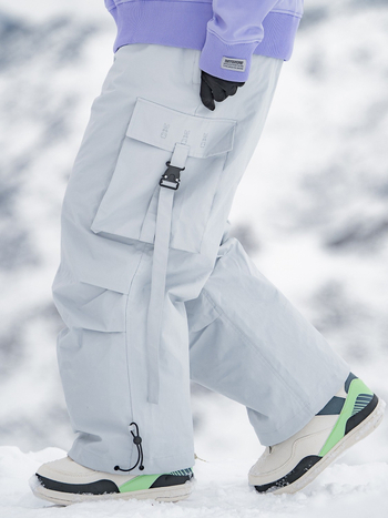 Snowby lazán szabott sínadrág férfiak és nők számára, velúr béléssel, vízálló, szélálló, légáteresztő, kopásálló