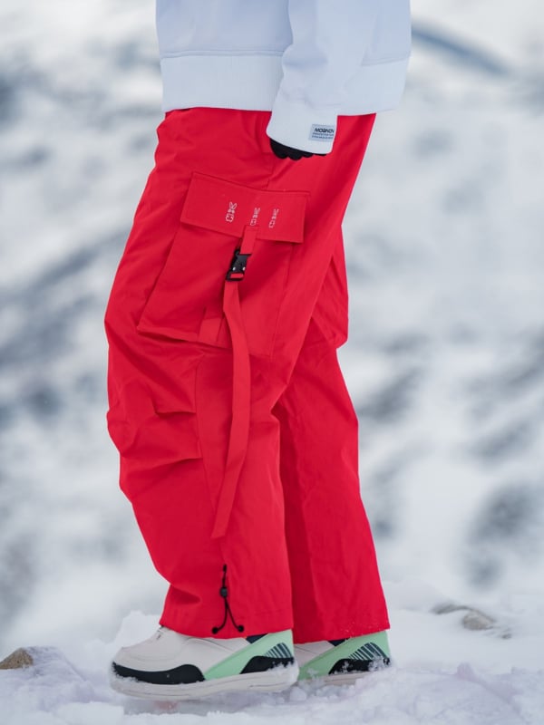 Snowby lazán szabott sínadrág férfiak és nők számára, velúr béléssel, vízálló, szélálló, légáteresztő, kopásálló