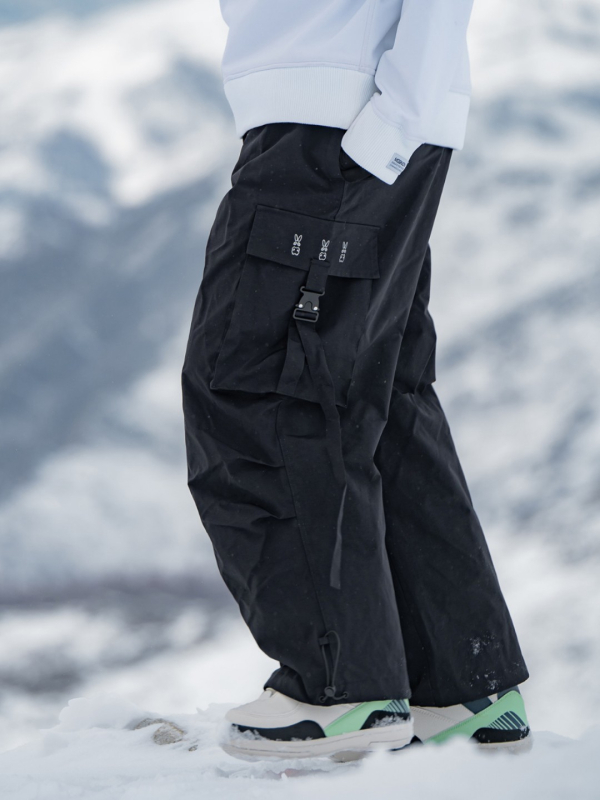 Snowby lazán szabott sínadrág férfiak és nők számára, velúr béléssel, vízálló, szélálló, légáteresztő, kopásálló