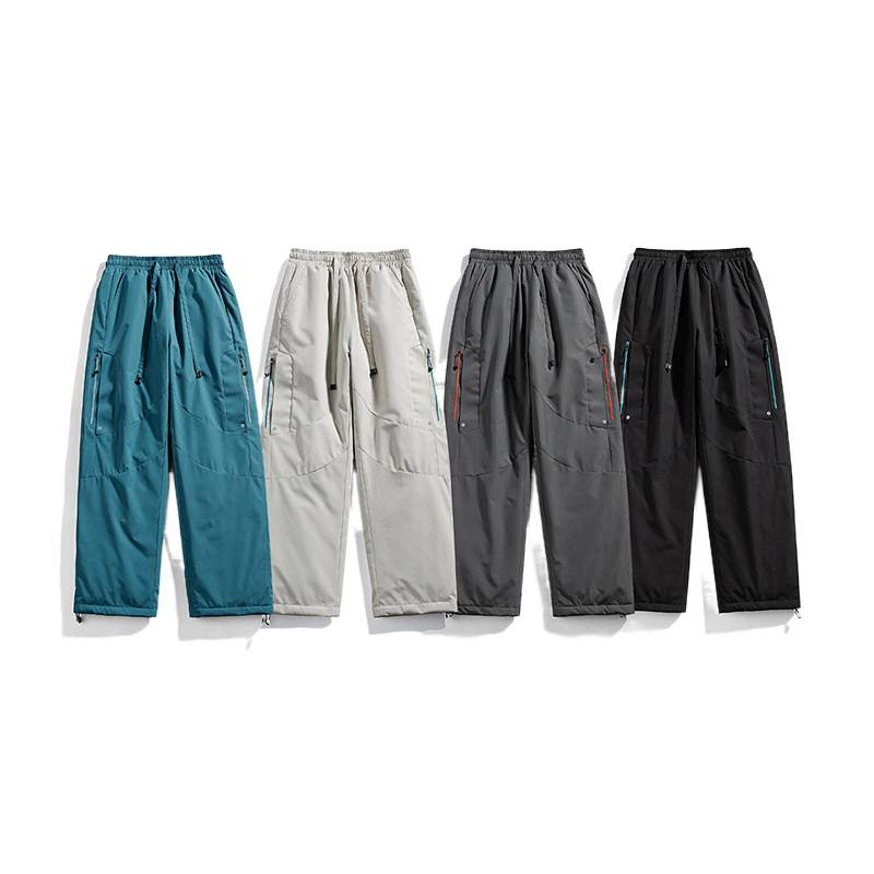 Uniszex softshell sí nadrág, egyenes szabás, 100% poliészter