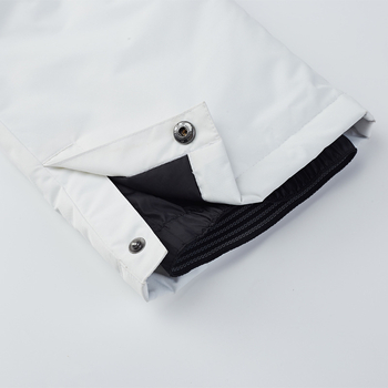 Uniszex sínadrág pántokkal felnőtteknek és gyerekeknek, Gore-Tex anyag, vízálló, szélálló, légáteresztő; 73% poliészter / 27% gyapot, töltet gyapot