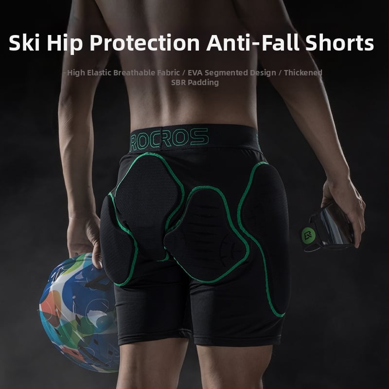 Sívédő csípő rövidnadrág - uniszex (anyag Nylon Brush Lycra; bélés Nylon mesh; töltet 10 mm hab; havas sportokra)