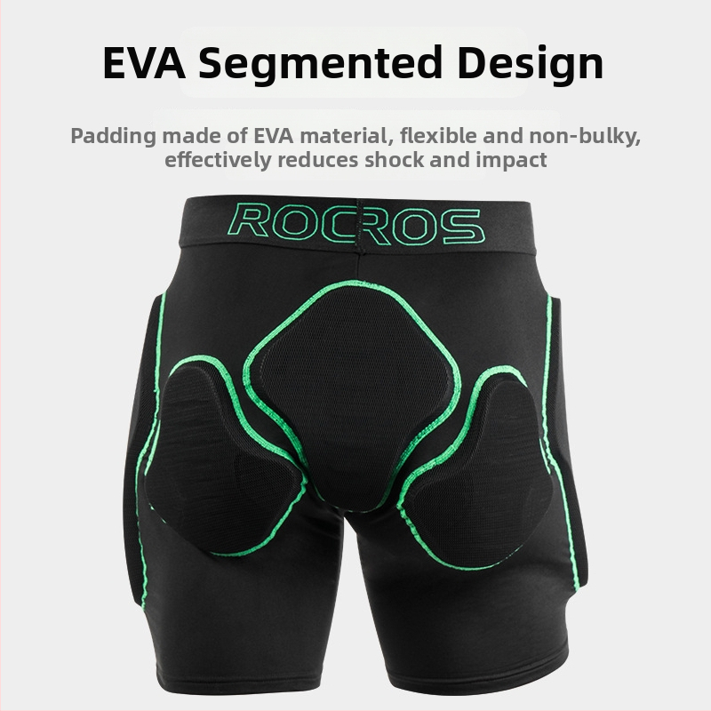 Unisex lyžiarske ochranné šortky na boky - (materiál Nylon Brush Lycra; podšívka Nylon mesh; výplň 10 mm peny; pre ľadové a zimné športy)