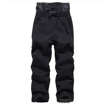 Családi sínadrág (szülő-gyermek): szélálló, vízálló 10000, lélegző, meleg, kopásálló