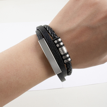 Sakausējuma rokassprādze, ģeometriska forma, vintage stils, unisex dizains, precīza izstrāde