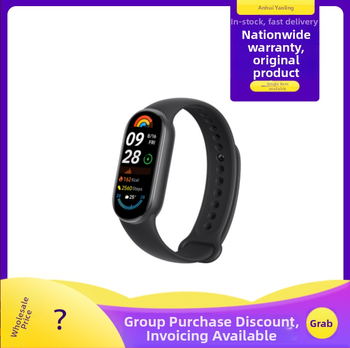 Xiaomi Mi Band 9 NFC Magas pontosságú fitness tracker, szívritmus- és vér oxigén monitorozással, alvásfigyeléssel, 30 m vízálló