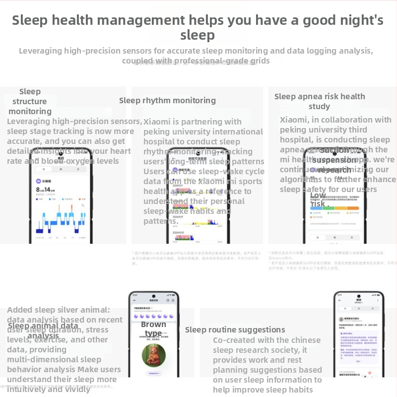 Xiaomi Mi Band 9 NFC kõrge täpsusega fitness tracker südame löögisageduse, vere hapniku ja une jälgimisega, 30 m veekindel