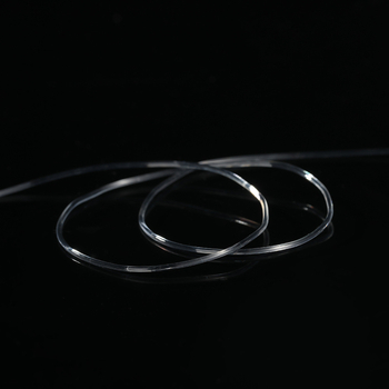 Кристална еластична корда за бижута за гривни — прозрачен, минималистичен стил; материал: пластмаса/смола; оригинален дизайн; за плетене на гривни