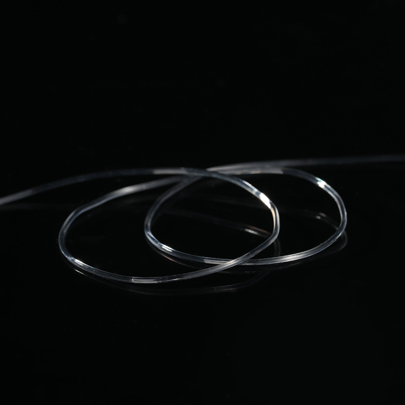 Кристална еластична корда за бижута за гривни — прозрачен, минималистичен стил; материал: пластмаса/смола; оригинален дизайн; за плетене на гривни