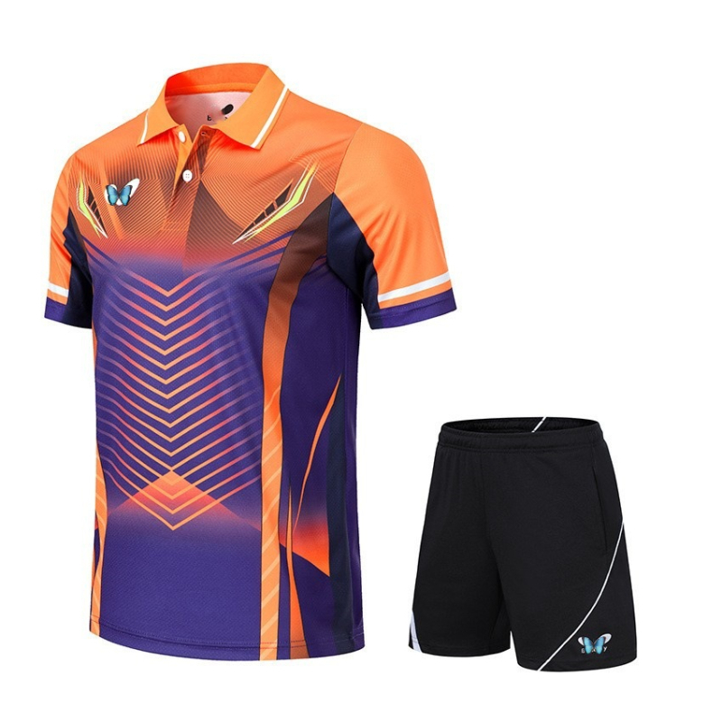 Galda tenisa uniforma, universāla, pieaugušajiem un bērniem, no poliestera maisījuma ar poliestera odere, piemērota treniņiem un sacensībām