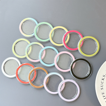 MagSafe átlátszó kör alakú teleszkópos asztali telefon-tartó - műanyag