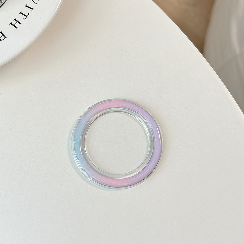 MagSafe átlátszó kör alakú teleszkópos asztali telefon-tartó - műanyag