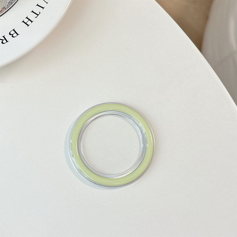 MagSafe átlátszó kör alakú teleszkópos asztali telefon-tartó - műanyag