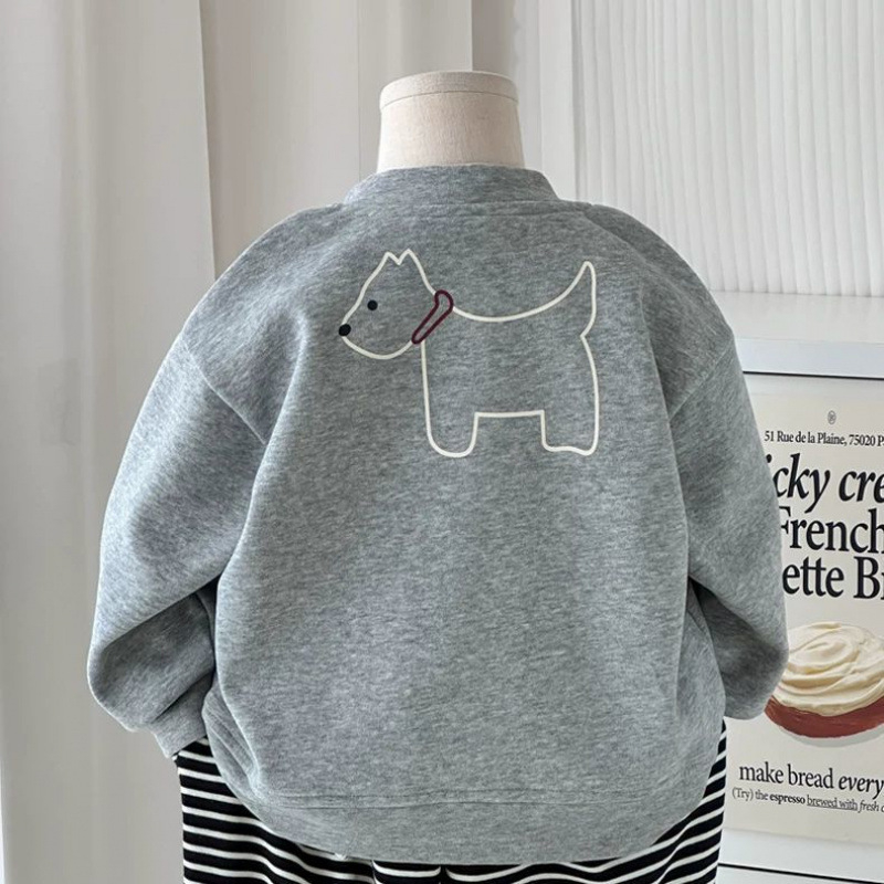 Dječja pamučna baseball jakna kardigan za jesen, dugi rukavi, dob od 3 do 8 godina