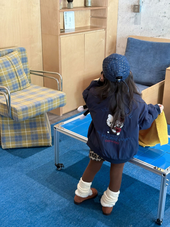 Dječja zimska jakna u korejskom stilu, prešivana, s mačjim vezom, zatvaračem, za uzrast 3–8 godina