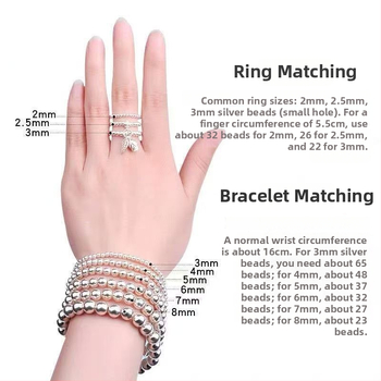 Мъниста от 999 сребро – ръчна изработка, пролет 2025, лек лукс стил